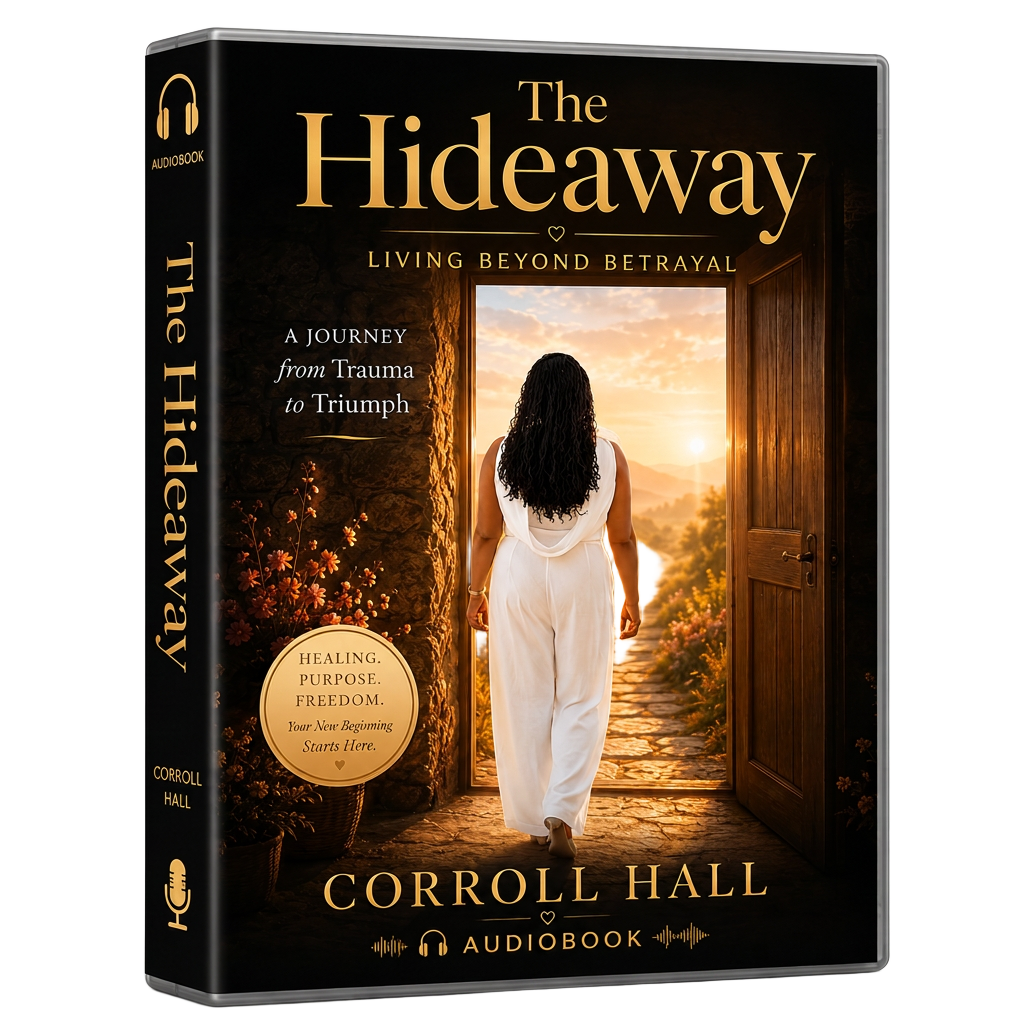 The Hideaway audiobook case